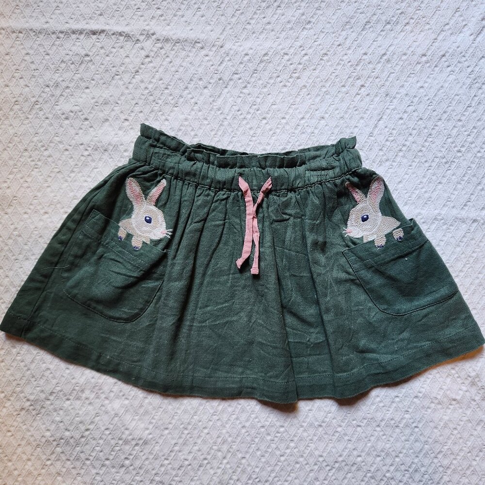Rabbit applique skirt